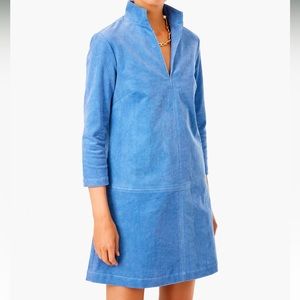 Tuckernuck Dutch Blue Corduroy Clifton Dress NWT XL